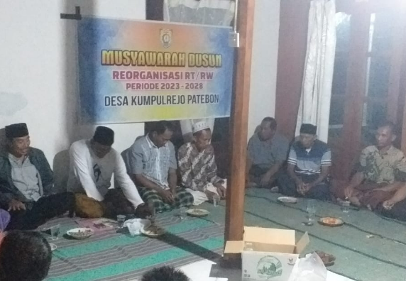 Musyawarah Dusun Reorganisasi Pengurus RT 01 RW 01